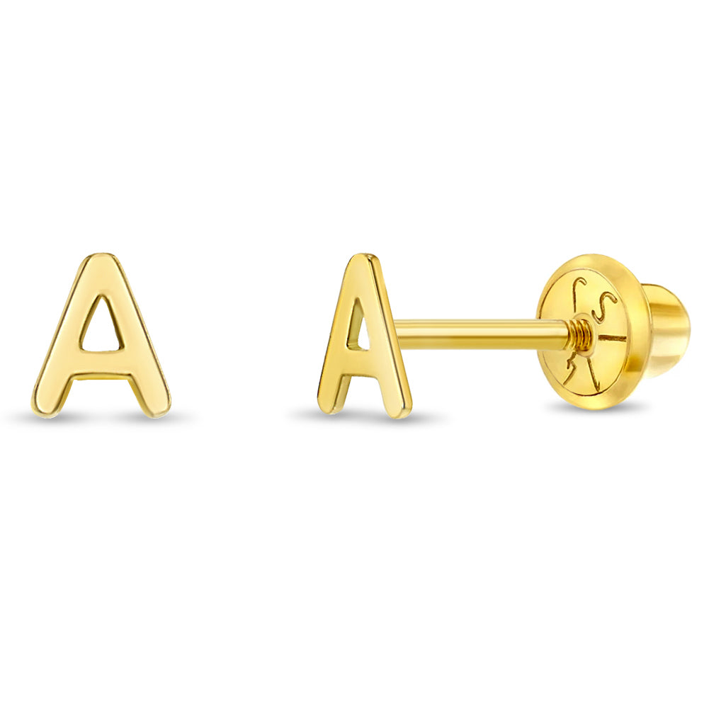 Childrens Letter Charms Jewelry