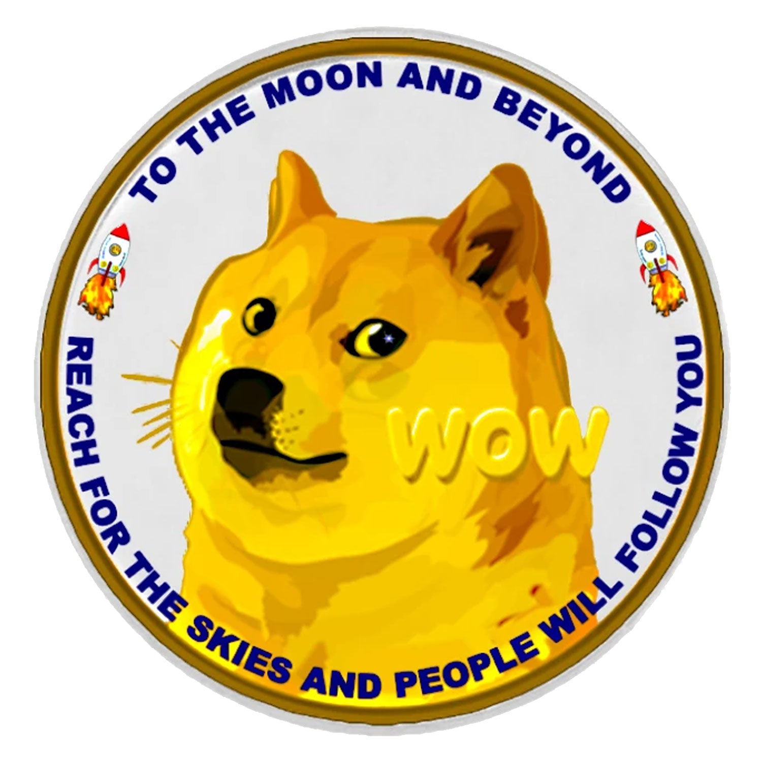Dogecoin Pure Silver Coin
