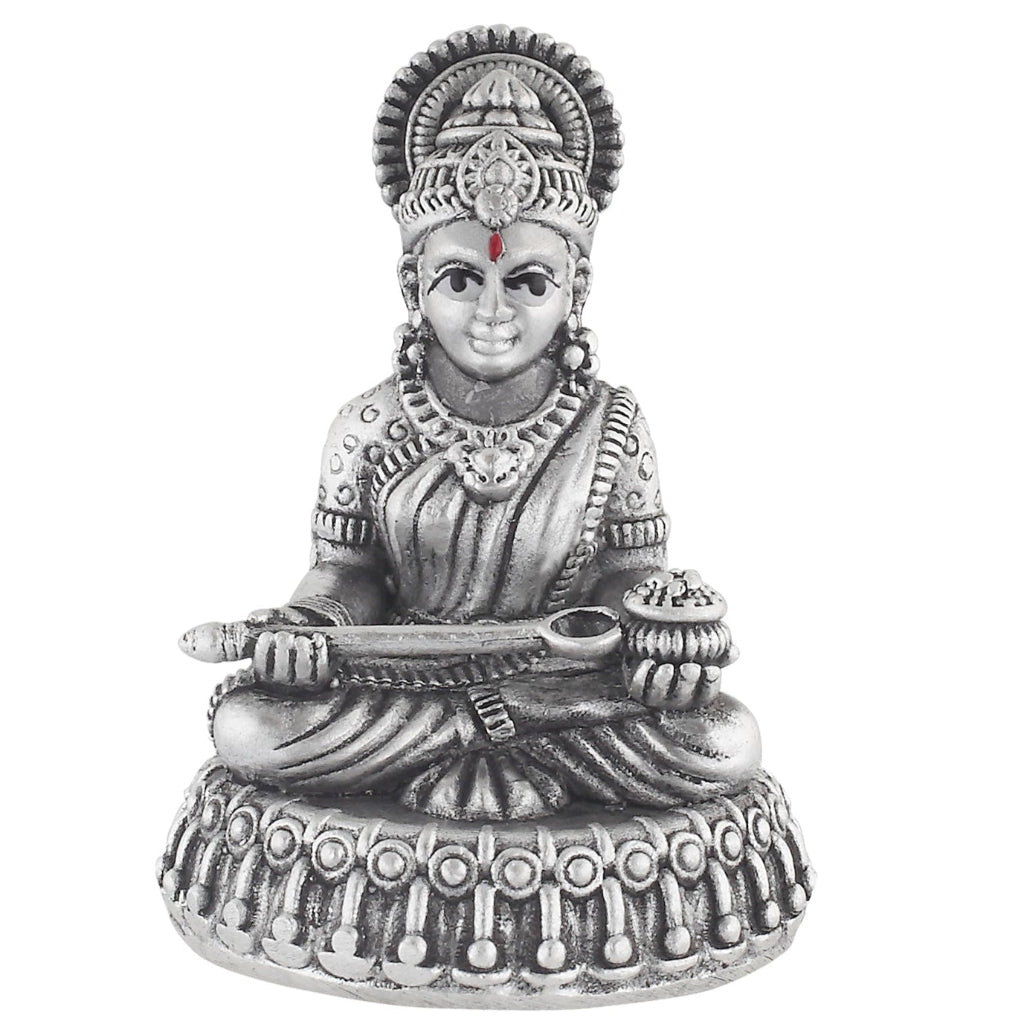 Silver 925 Maa Annapurna Idol For Home & Office