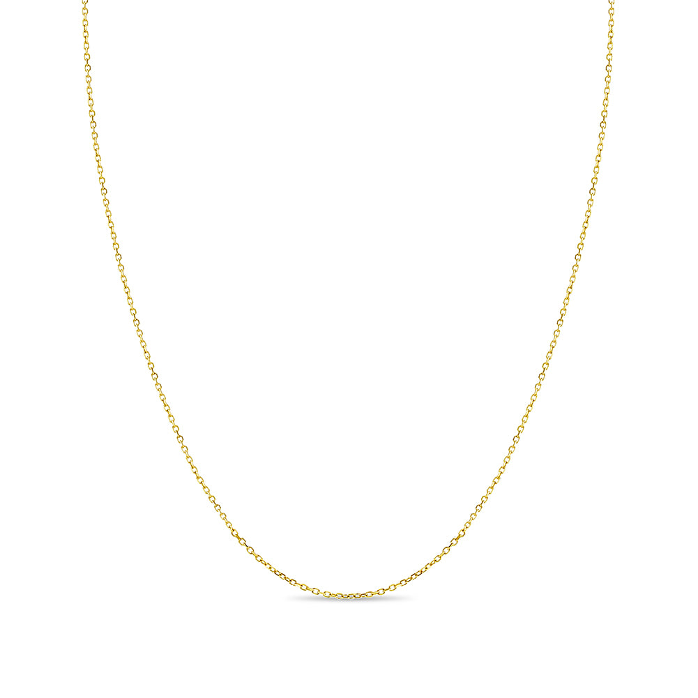 18k Gold Classic 1mm Link 12