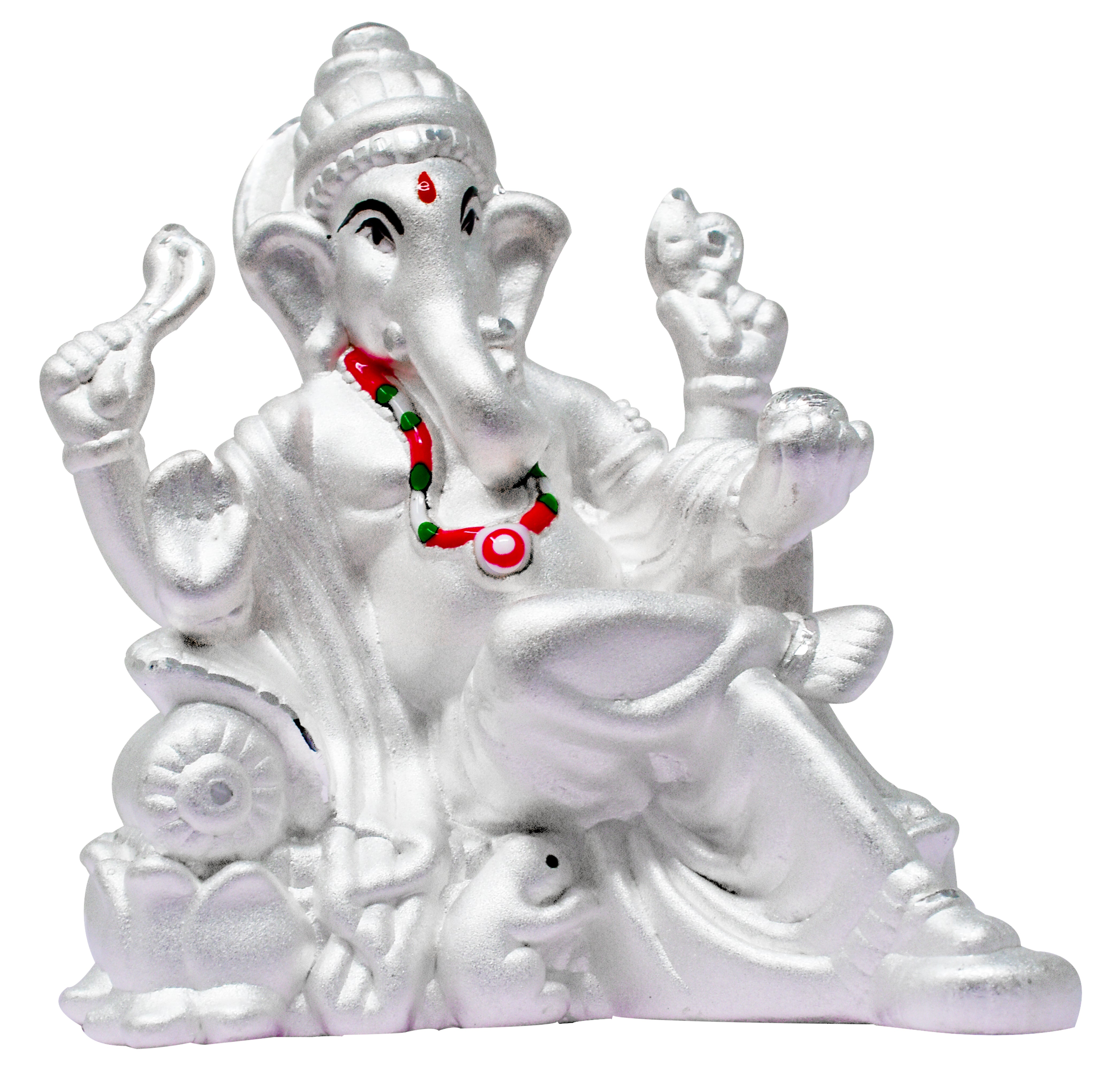 Ganapati Murti Pure Silver Idol  999