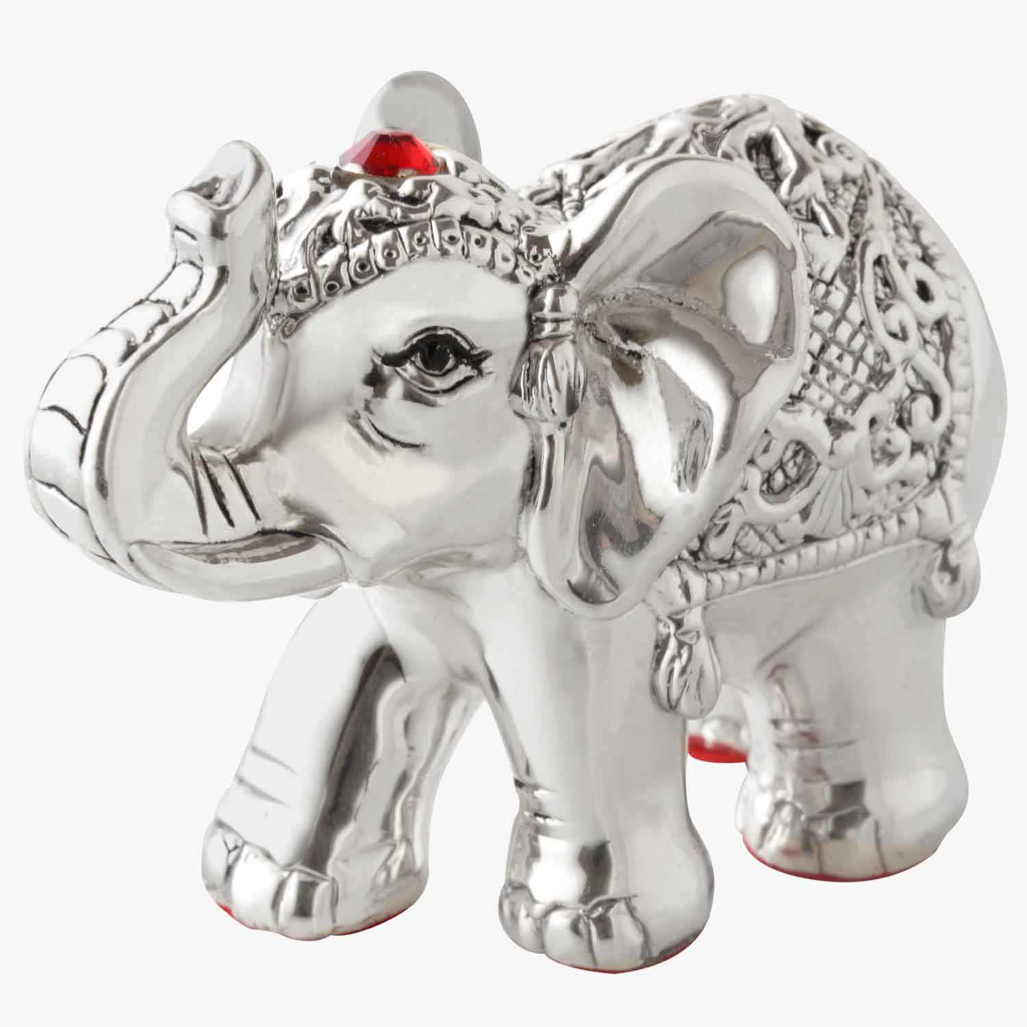 Elephant Pure Silver Idol