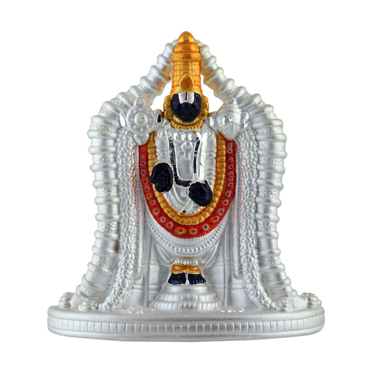 Pure Silver 990 Tirupati Balaji Idol Statue